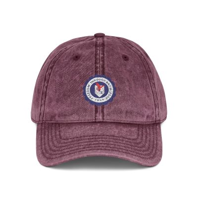Vintage Embroidered Cap with Original TAS Emblem - Image 5