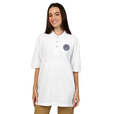 Classic Embroidered Polo Shirt with TAS Original School Emblem - Image 3