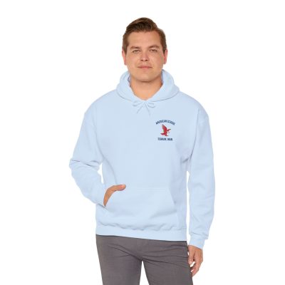 Embroidered Vintage TAS Design-Cozy Unisex Heavy Blend Hoodie - Image 4