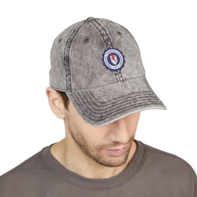 Vintage Embroidered Cap with Original TAS Emblem - Image 2
