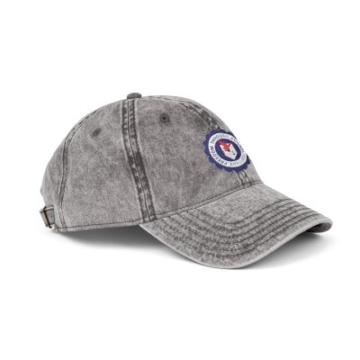 Vintage Embroidered Cap with Original TAS Emblem - Image 4